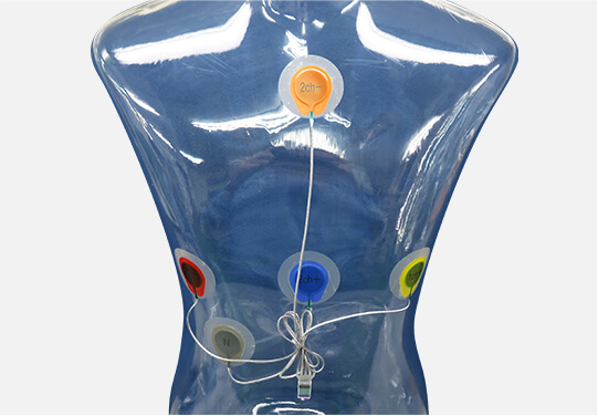 Électrodes pour moniteur Holter (imperméables)